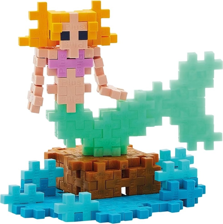 Immagine prodotto Plus-Plus 100 blocchi da costruzione creativi a forma di sirena