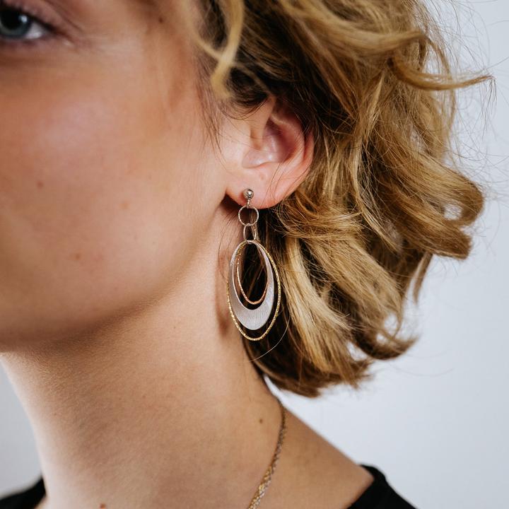 Immagine prodotto Der Kettenmacher Orecchini a rombo (Argento 925)