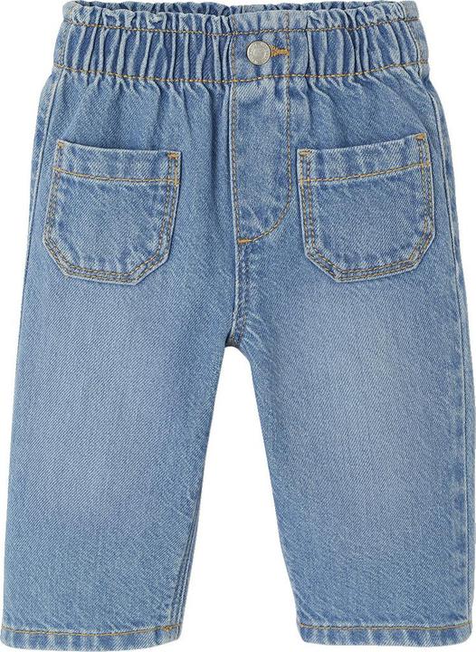 Actual product image Vertbaudet Baby-Set: Sweatshirt mit Volant & weite Jeans (74)