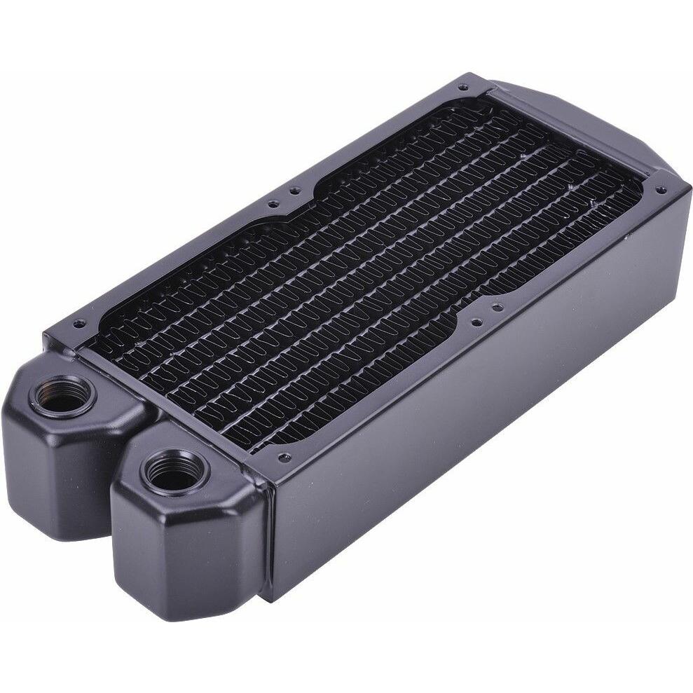 Alphacool NexXxoS XT45 Full Copper 80mm Dual (80 mm), Wasserkühlung Radiator, Schwarz