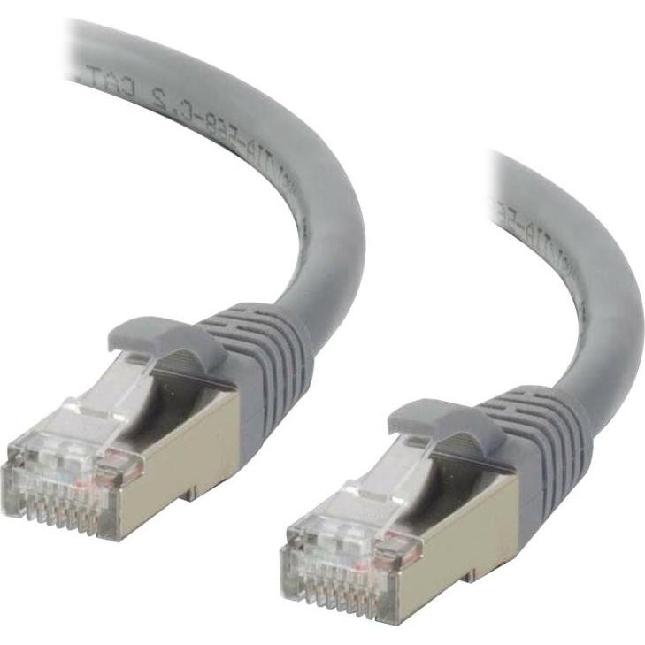 Thumbnail - C2G Cat6a Booted Shielded (SSTP) Network Patch Cable (STP, CAT6a, 2 m), Netzwerkkabel