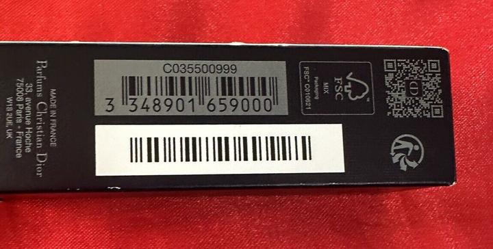Actual product image Dior Rouge Satin 999 Int24 (999)