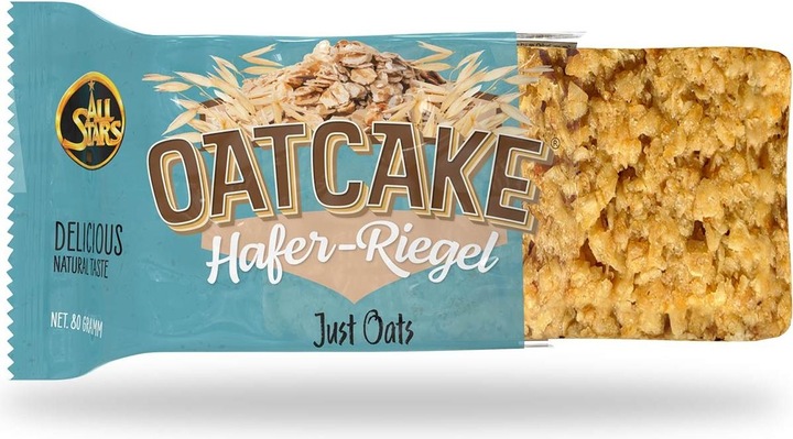 Produktbild All Stars OATCAKE HAFER-RIEGEL (12 X 80G) Just Oats (Just Oats, 12 Stk.)