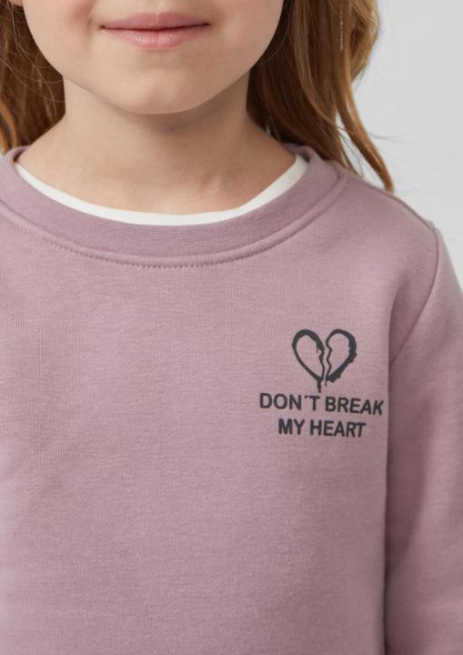 Produktbild s.Oliver Sweatshirt Kuscheliges Sweatshirt mit Rückenprint (98)