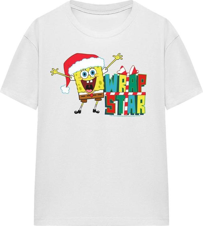 Image du produit Spongebob Squarepants - T-shirt WRAP STAR AT CHRISTMAS - Adulte (XXL)