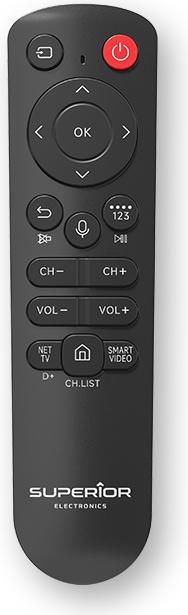 Superior Telec.Univ. Samsung Bluetooth Controllo Vocale SUPTBB002 (Universal remote control, Bluetooth)