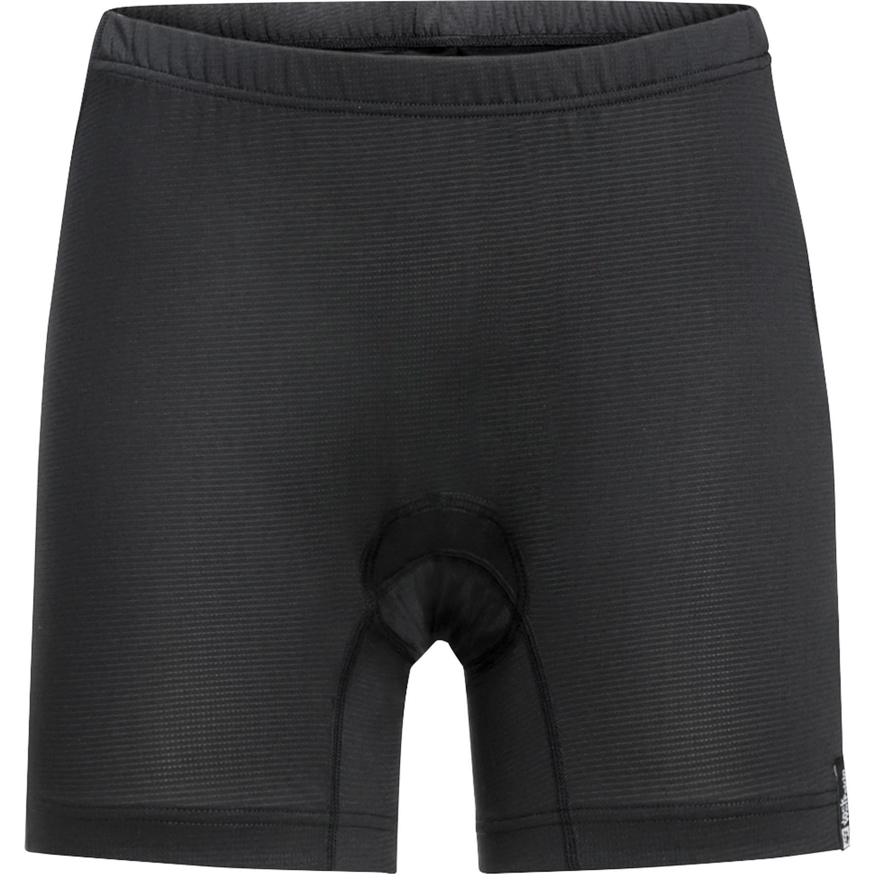 Jack Wolfskin, Damen, Velohosen, Gravex Padded Boxer W (M), Schwarz, M