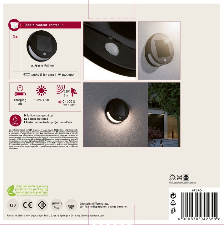 Produktbild Paulmann Helena (300 lm, IP44)