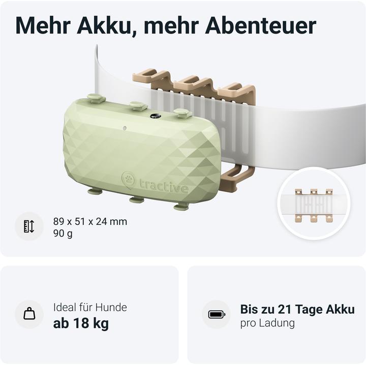 Produktbild Tractive DOG XL GPS Tracker für Hunde (Hund, Allgemein)