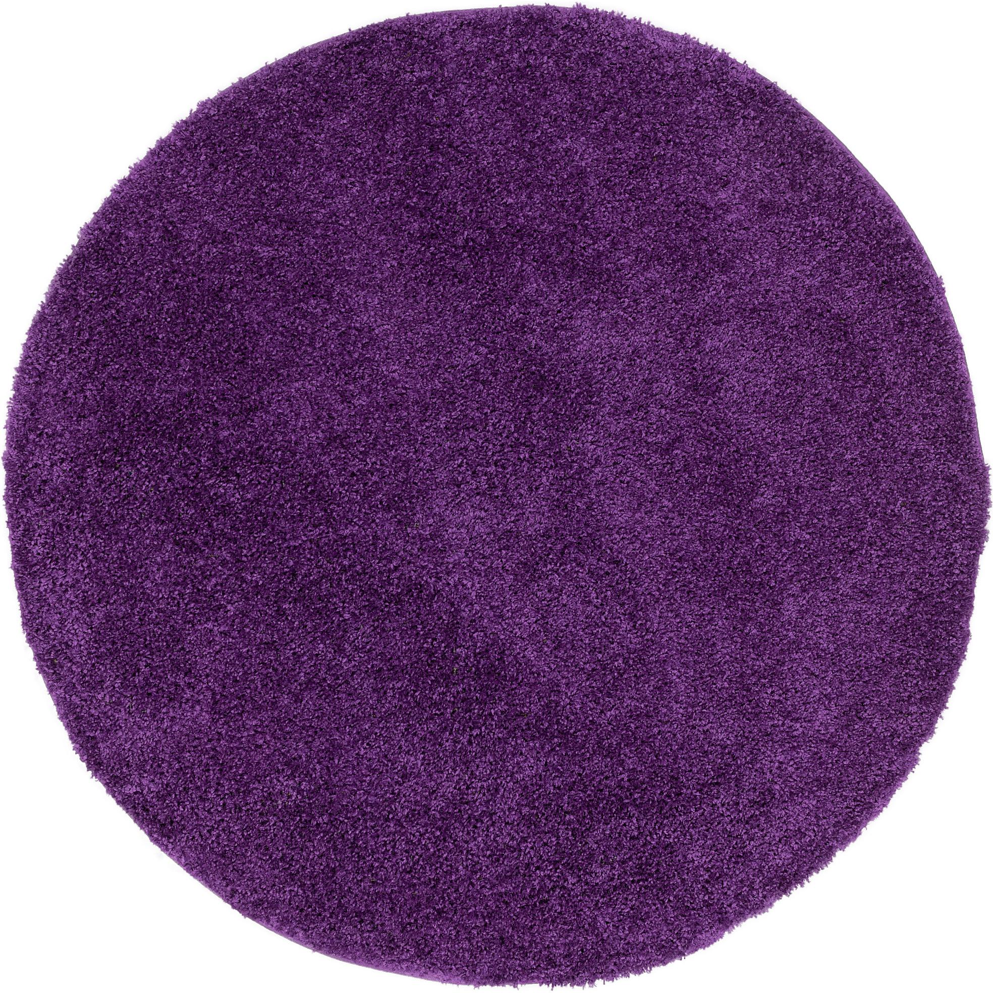 Pergamon, Teppich, Hochflor Langflor Shaggy Teppich Fluffy Rund (160 x 160 cm)