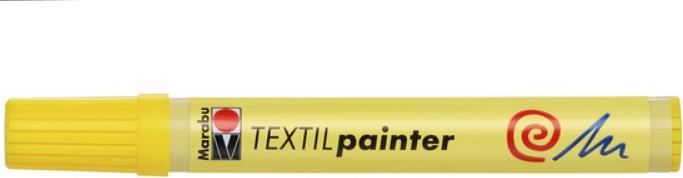Produktbild Marabu Textilmarker "Textil Painter", gelb (Gelb, 4 mm, 1 x)