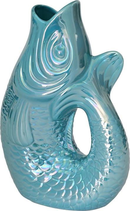 Produktbild Giftcompany Monsieur Carafon Vase / Karaffe Fisch L rainbow ocean 2,7l (1 x, 2.70 l)
