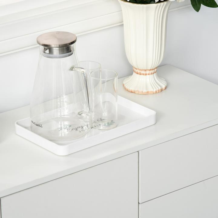 Produktbild Homcom Beistellschrank mit Druckmechanismus (117 x 36 x 74 cm)