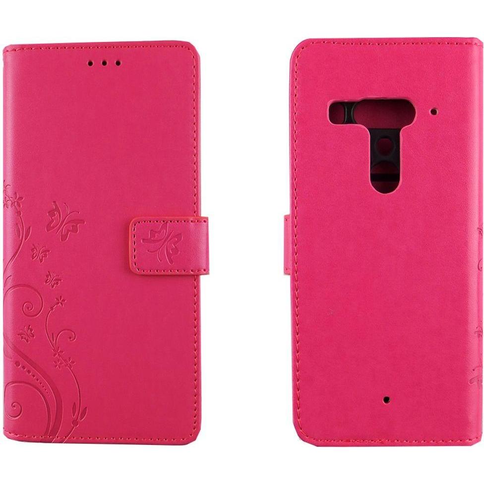 König Design Hülle Handy Schutz für HTC U12 Plus Case Cover Tasche Wallet Etui Handyhülle Neu (HTC U12+), Smartphone Hül...