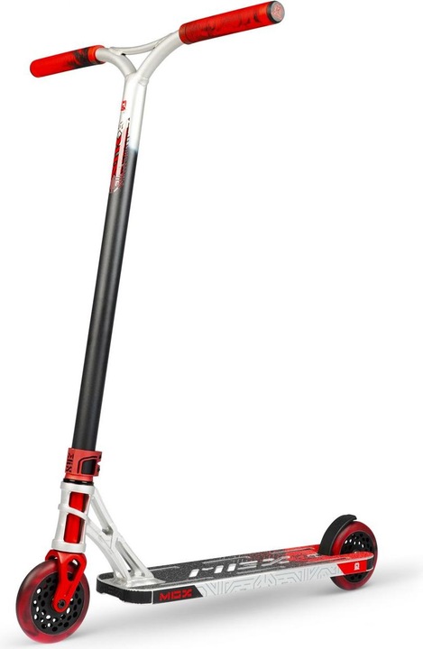 Black, Red, Silver