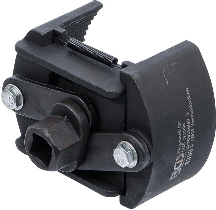 Actual product image BGS Universal Oil Filter Wrench 12.5 mm (1/2") Drive Ø 80 - 98 mm