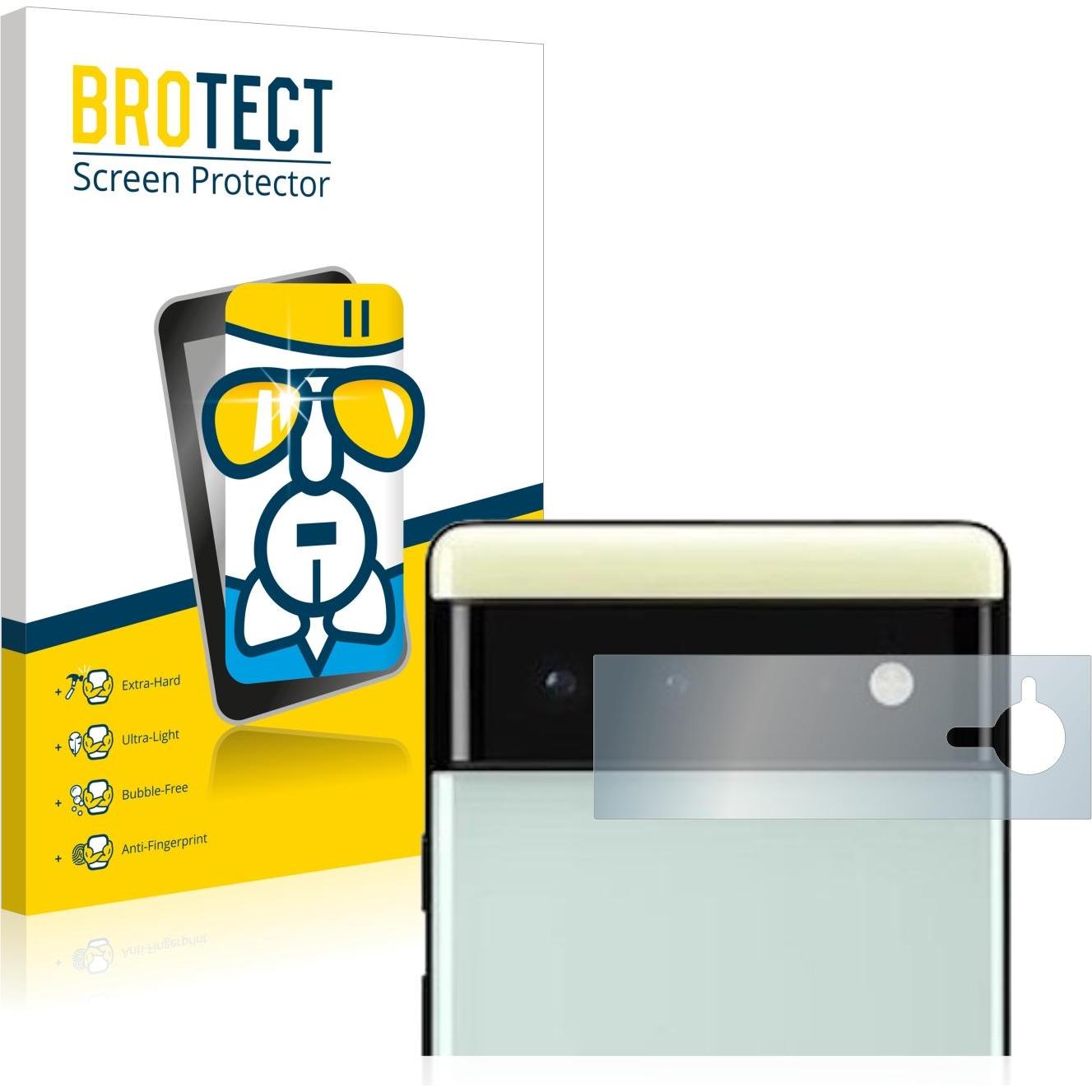 BROTECT AirGlass Panzerglasfolie (1 Stück, Google Pixel 6), Smartphone Schutzfolie, Transparent
