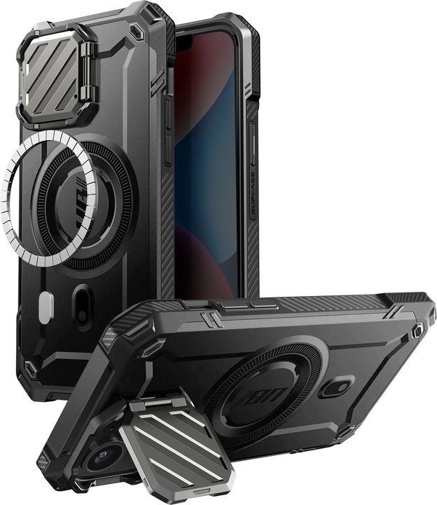 Actual product image Supcase - Unicorn Beetle XT MagSafe - iPhone 16e - Black (Apple iPhone 16e)