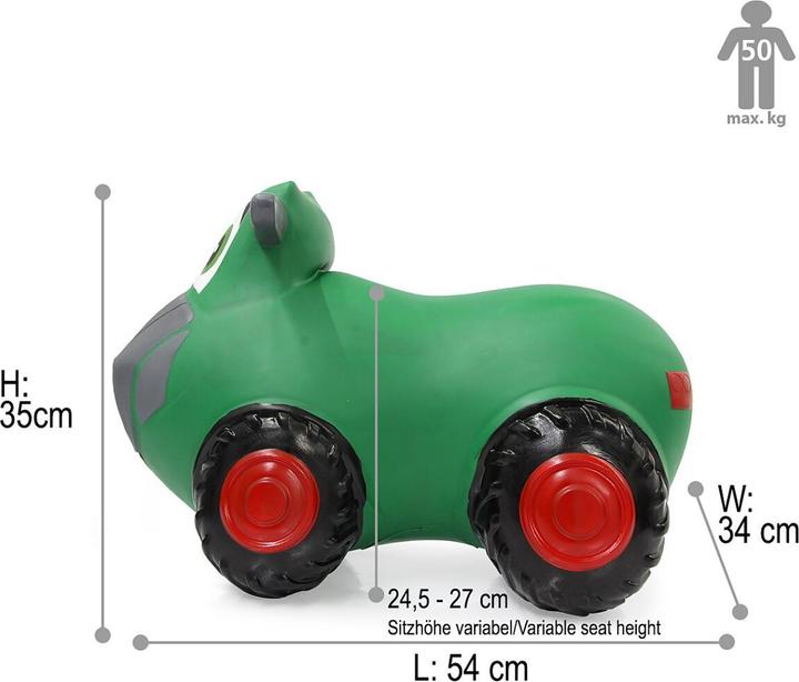 Image du produit Jamara Fendt Tracteur enjambeur avec pompe