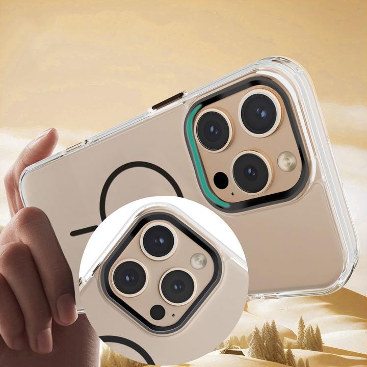 Produktbild OEM Clear Thin Mag case for iPhone 16 Pro 6,3" black (Apple iPhone 16 Pro)