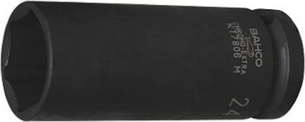 Produktbild Bahco 1/2" Kraft-Steckschlüssel-Einsatz, lang, Sechskant, 17 mm, phosphatiert (17 mm)