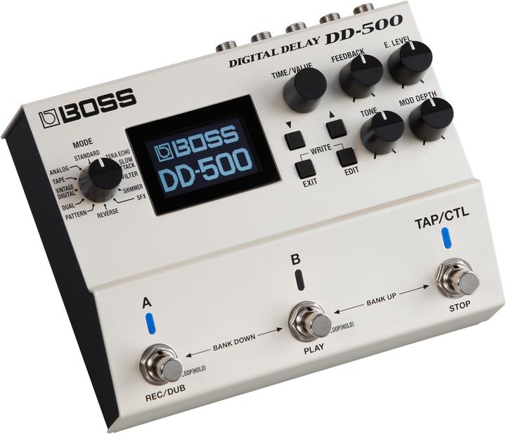 Actual product image BOSS DD-500 musical instrument amplifier part/accessory footswitch/controller