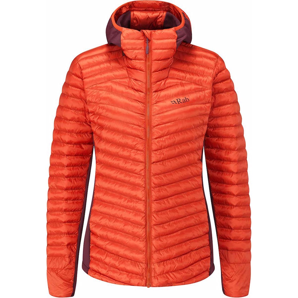 Rab, Damen, Jacke, Cirrus Flex 2.0 Hoodie Jacke (XS, S), Rot, XS, S