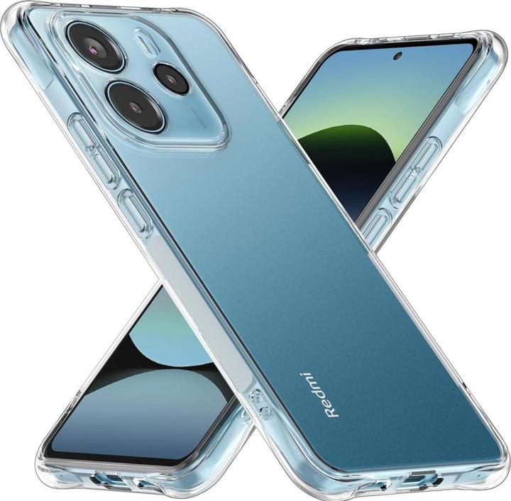 Produktbild Screenguard Hülle Crystal Soft Airbag Bumper (Xiaomi Redmi Note 14)