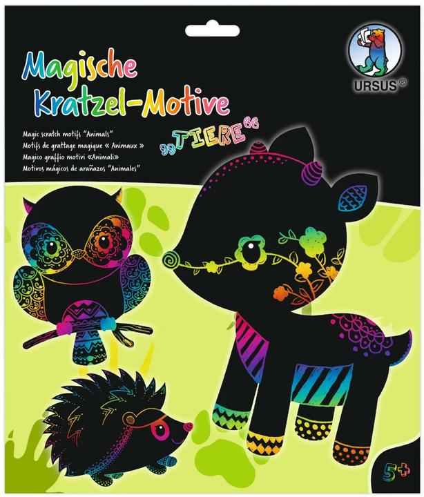 Produktbild Ursus Kratzbilder Tiere