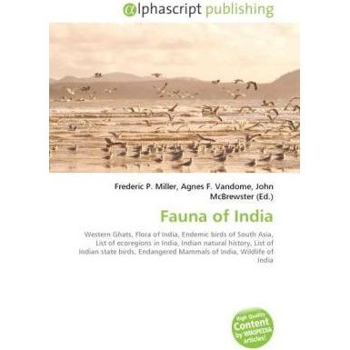 Fauna of India, Fachbücher von Agnes F. Vandome, Frederic P. Miller, John McBrewster