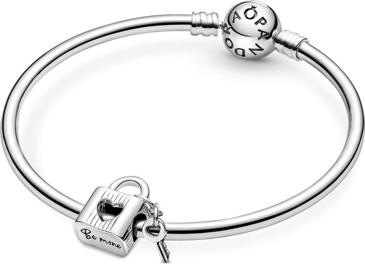Immagine prodotto Pandora Serratura con fascino e chiave a cuore (Argento 925, Smalto)
