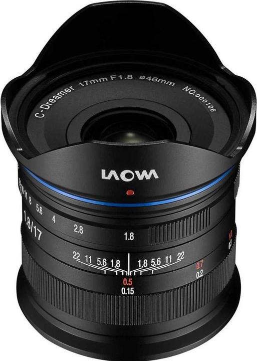 Actual product image Venus Optic LAOWA 17mm 1:1.8 MFT/Micro 4/3 (Micro Four Thirds, Micro Four Thirds)