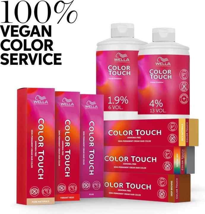Actual product image Wella Color Touch Emulsion - 4%