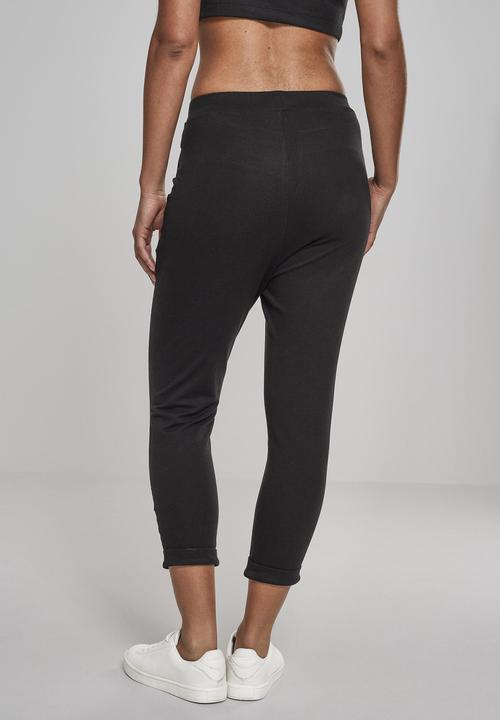 Produktbild Urban Classics Ladies Open Edge Terry Turn Up Pants (M)
