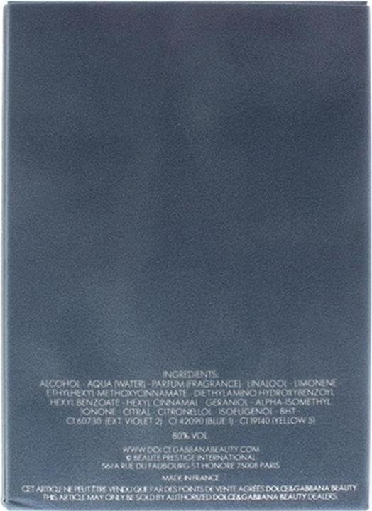 Actual product image Dolce & Gabbana Perfume (Eau de toilette, 125 ml)