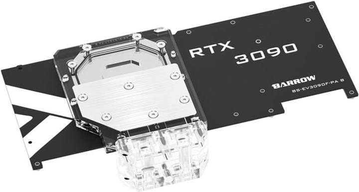 Image du produit Barrow Plaque arrière active RTX 3080/90 FTW3 RGB - Acrylique