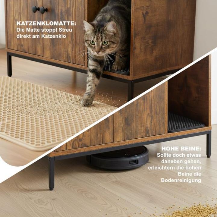 Image du produit Relaxdays meuble à litière (Bac à litière fermé)