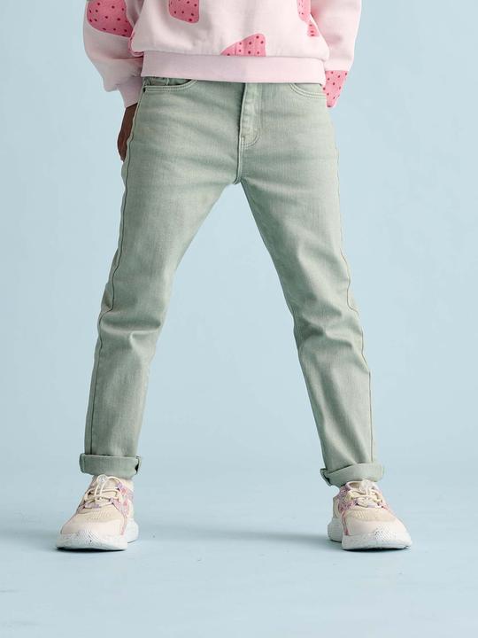 Produktbild Vertbaudet Mädchen Slim-Fit-Hose, Hüftweite REGULAR