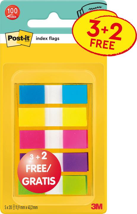 Actual product image Post-it Index Mini (12 x 43 mm)