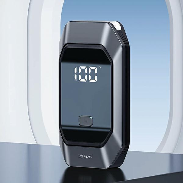 Actual product image Usams Urządzenie rozruchowe do samochodu z powerbankiem i funkcją latarki czarny/black ZB284ZDB01 (U (8000 mAh)