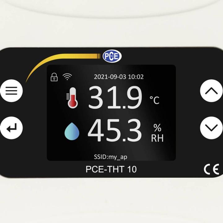 Actual product image PCE Instruments WiFi temperature/humidity meter