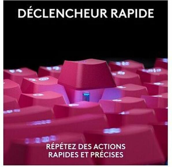 Produktbild Logitech Pro X Tkl Rapid (FR, Kabelgebunden)