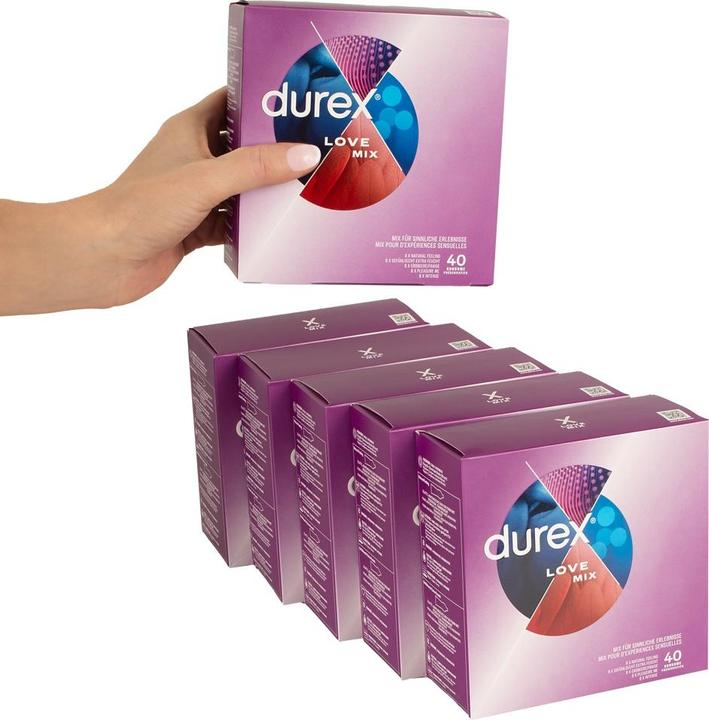 Produktbild Durex Love Mix 40er Vorteilspackung (240 Stk.)