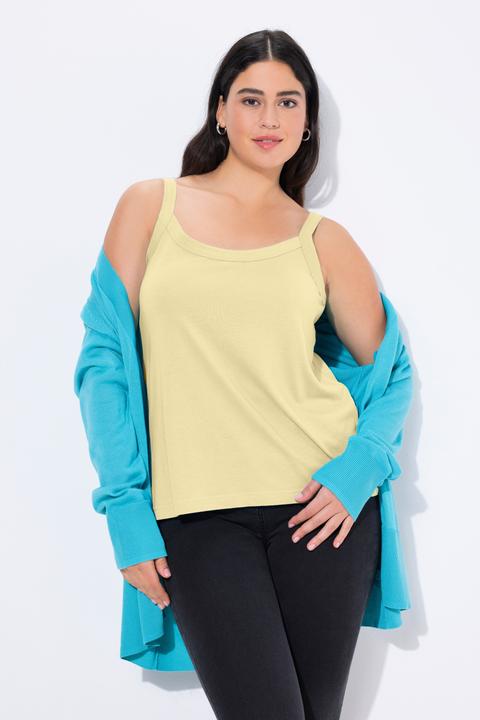 Image du produit Ulla Popken Top spaghetti, jersey doux (62)