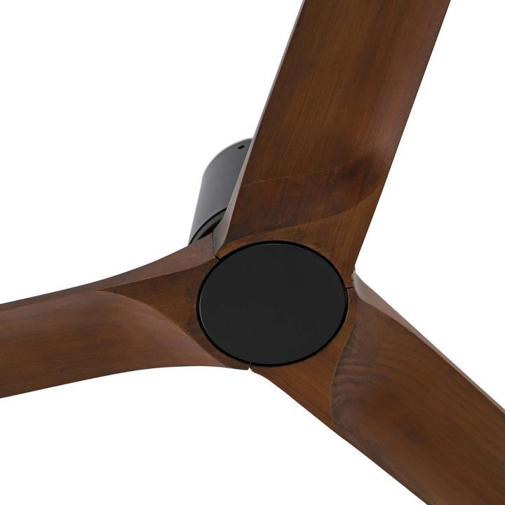 Actual product image Faro DC Deckenventilator Heywood Tub L Schwarz