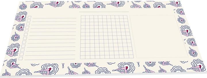 Produktbild Clairefontaine Moulin Rouge, Kleiner Tischplaner 24x12 cm, 50 bedruckte Blätter -