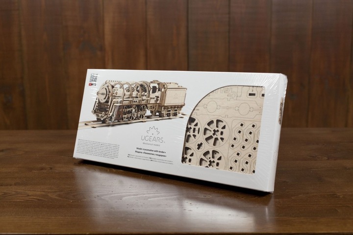 Immagine prodotto Ugears Locomotiva a vapore con tender