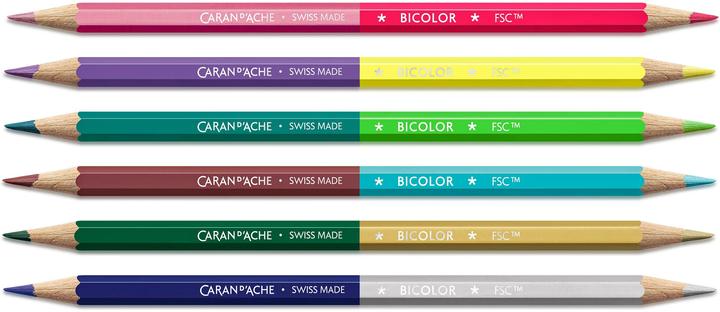 Produktbild Caran d'Ache Claim Your Style Bicolor Sonderedition (Mehrfarbig, 6 x)