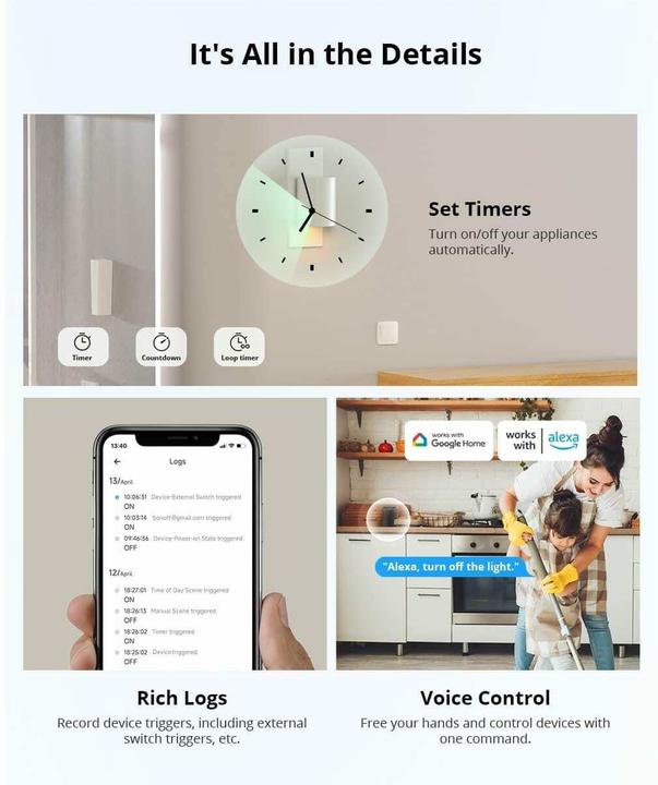Produktbild Sonoff Minir4m (Schaltaktor)