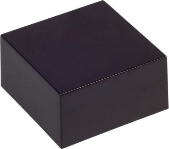 Actual product image RS PRO ABS housing, black, external dimensions 41.8 x 41.8 x 21.5mm, IP52 (Housing)